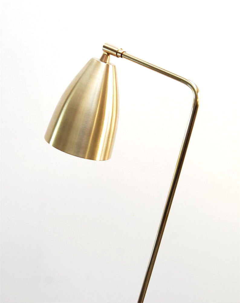 "Brasshopper" Mid Century Modern Brass Grasshopper Lamp