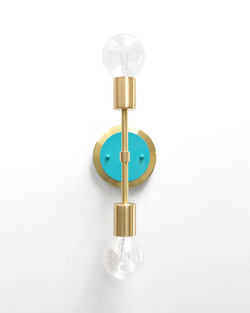 Aqua "Spiegel" Sconce